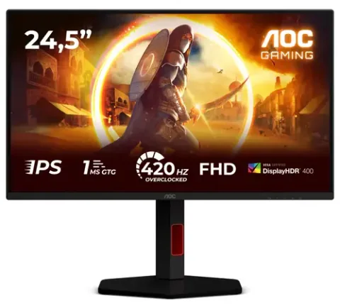 AOC 25G4KUR 24.5inch 420Hz Negru