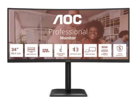 AOC CU34E4CV 34inch Negru