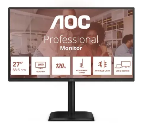 AOC Q27E4CV Negru