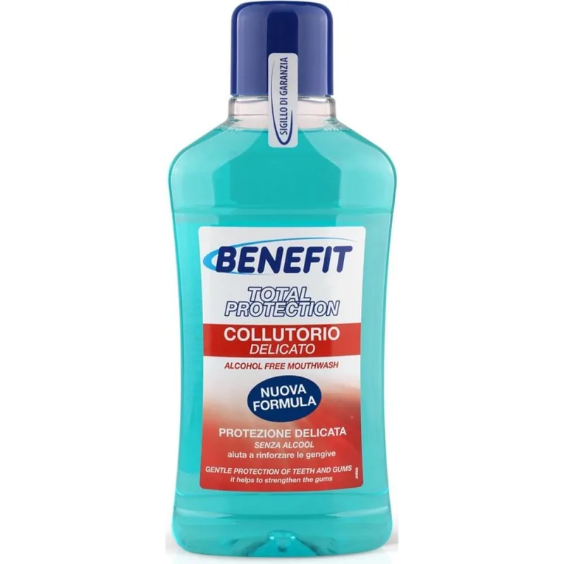 Apa de Gura Benefit Total Protection Fara Alcool 500ml