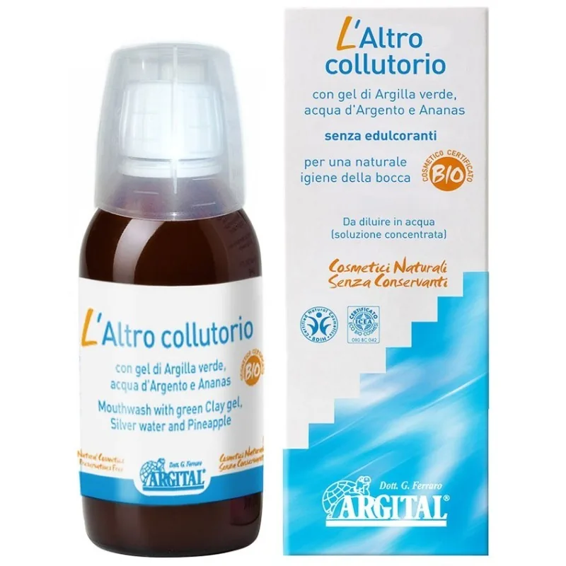 Apa de Gura Argital Argila Verde Argint Mineral Ananas 100ml