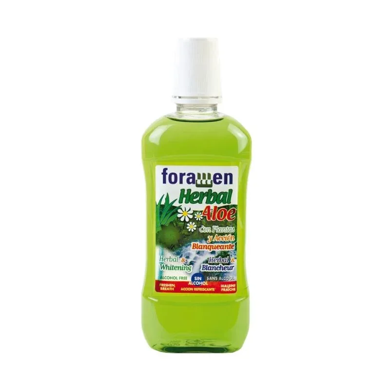Apa de Gura Foramen Herbal Aloe Fara Alcool 500ml