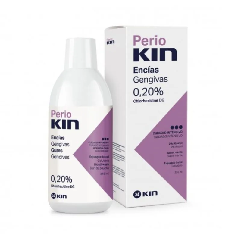 Apa de Gura Kin Periokin 0.20% Clorhexidina + 0.1% CPC 250ml