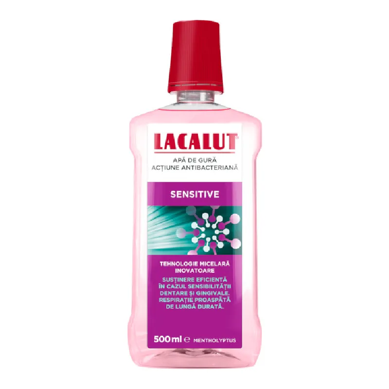 Apa de Gura Lacalut Micelara Sensitive 500ml