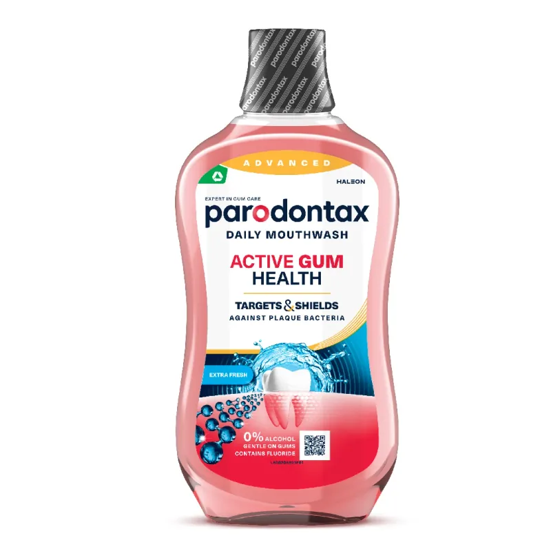 Apa de Gura Parodontax Active Gum Health Fara Alcool 500ml Fresh Mint