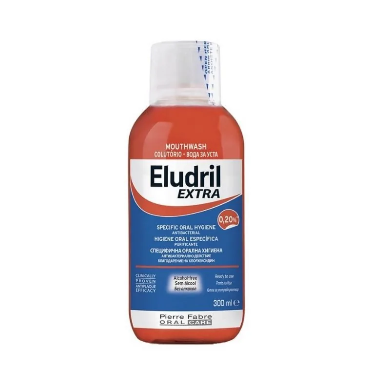 Apa de Gura Pierre Fabre Eludril Extra Antibacterian 300ml