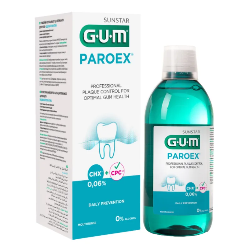 Apa de Gura Sunstar Gum Paroex Preventie Zilnica 500ml