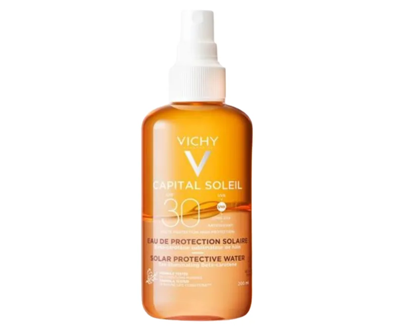 Apa de Protectie Solara Vichy Capital Soleil Bronzanta SPF30 200ml