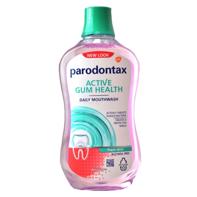 Apa de Gura Parodontax Daily Gum Health Fresh Mint 500ml