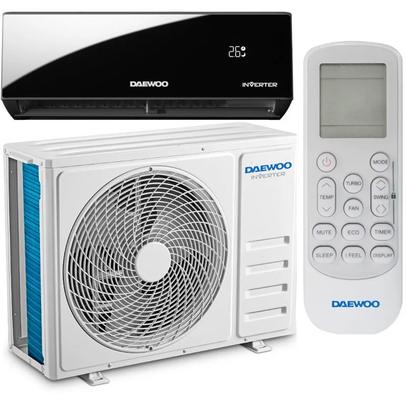Daewoo DAC-12PROBK 12000BTU Inverter Wi-Fi Negru