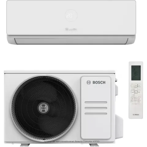 Bosch Climate 4000i Inverter 12000 BTU Clasa A++/A++ Alb