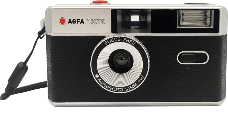 Aparat Foto Analog Agfaphoto Reusable 35mm Negru