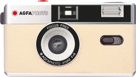 Aparat Foto Analog Agfaphoto Reusable Camera 35mm Beige