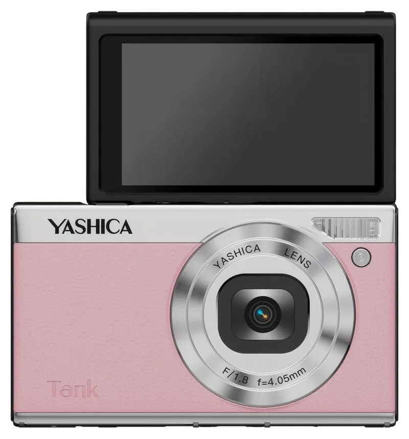 Aparat Foto Compact Yashica Tank 12MP Roz