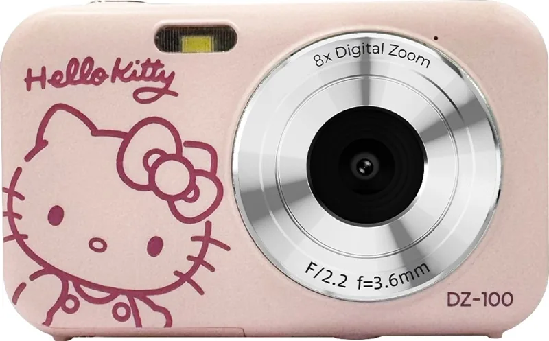 Aparat Foto Digital Yashica Hello Kitty DZ-100 Roz