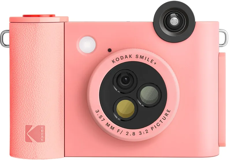 Aparat Foto Instant Kodak Smile Plus Roz