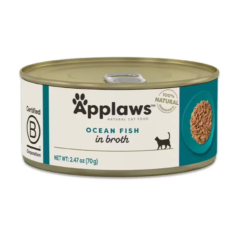 Conserva Pisici Applaws Ocean Fish 70g