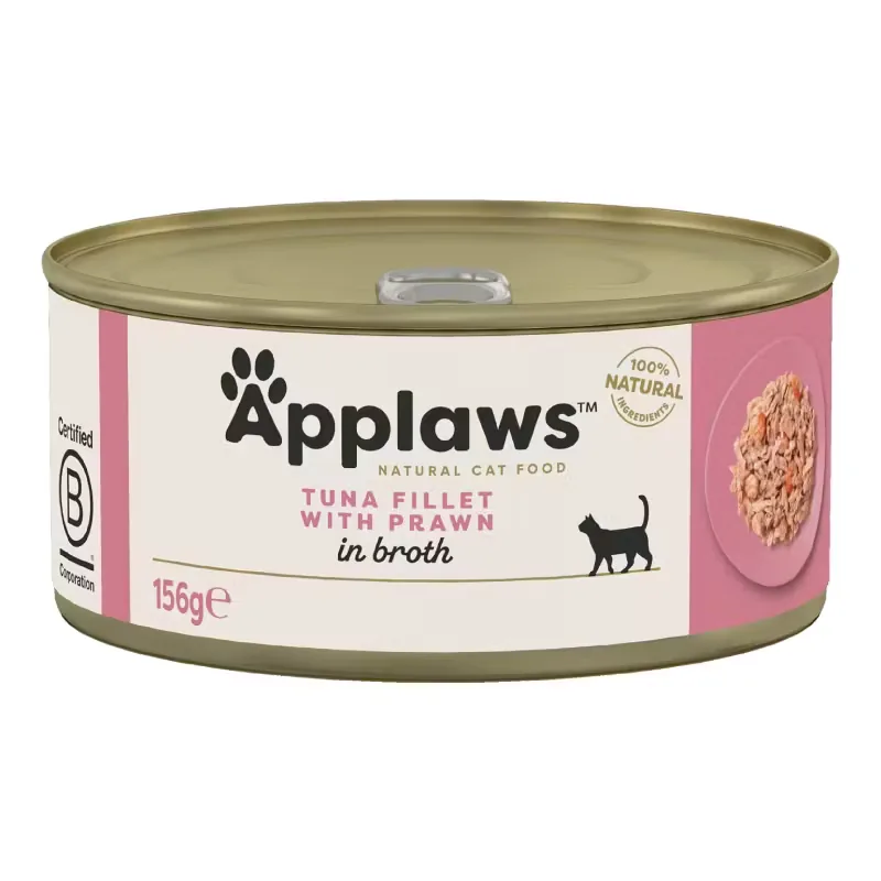 Conserva Applaws Tuna Fillet with Prawn 156g