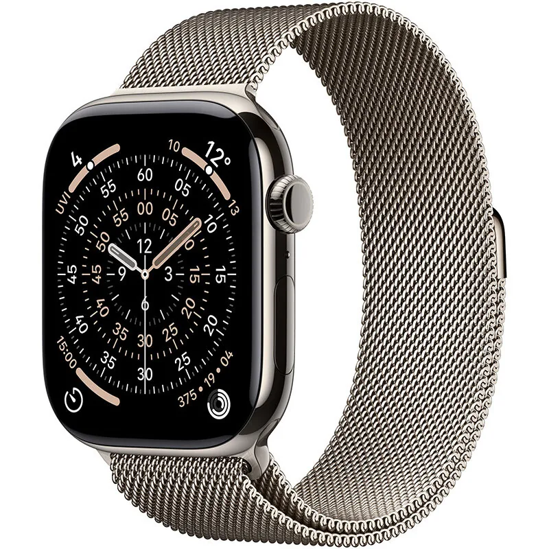 Apple Watch S11 Cellular 46mm Case Titanium Natural