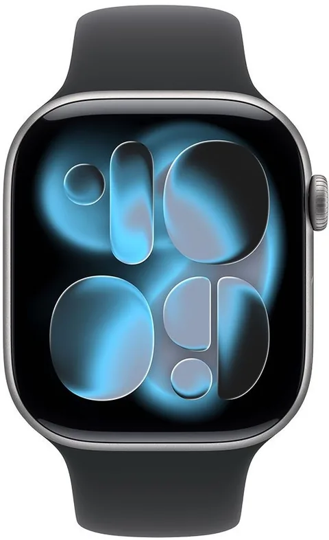 Apple Watch S11 Cellular 46mm M/L Space Grey Aluminium Black