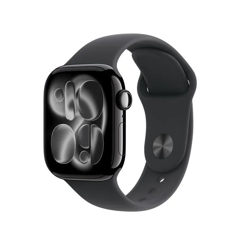 Apple Watch Series 11 GPS 42mm Jet Black Negru M/L