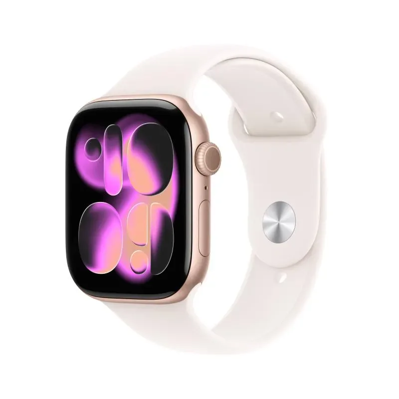 Apple Watch Series 11 GPS 46mm Rose Gold Light Blush Band M/L