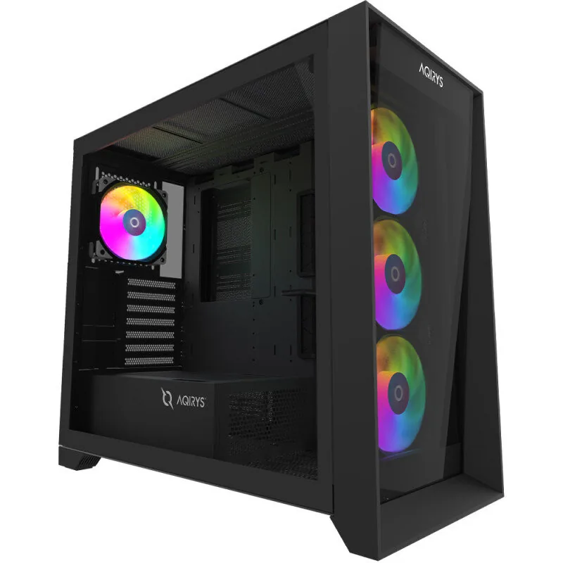 AQIRYS XO-1 ARGB Negru