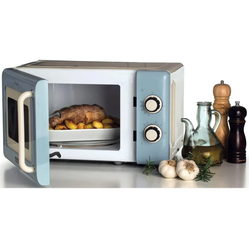 Ariete Vintage Cuptor cu Microunde 20L Crem Albastru