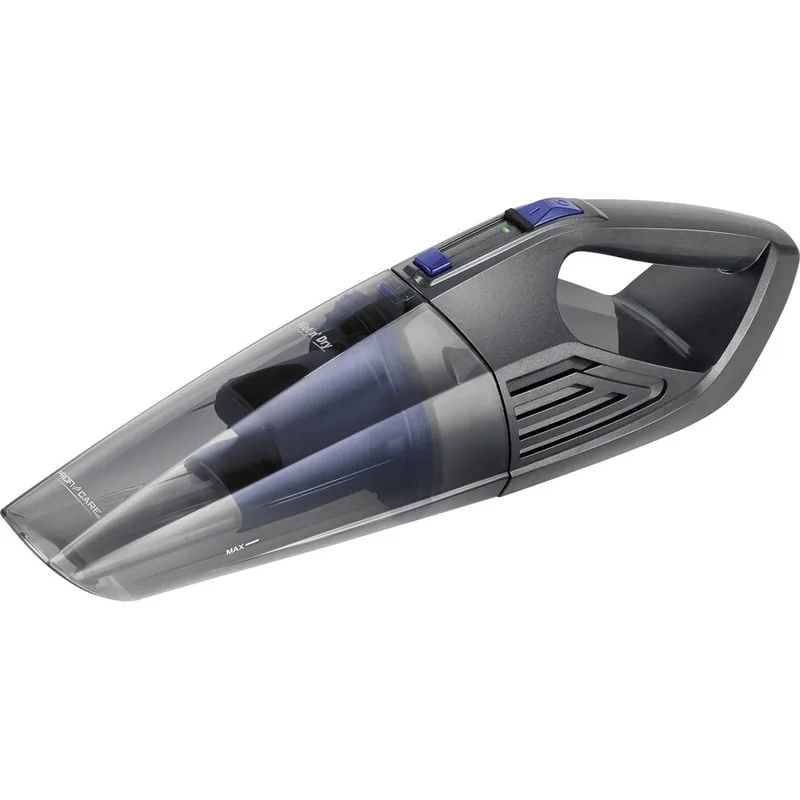 Aspirator de Mana ProfiCare 0.17l Fara Sac 1.2kg HEPA Gri Albastru