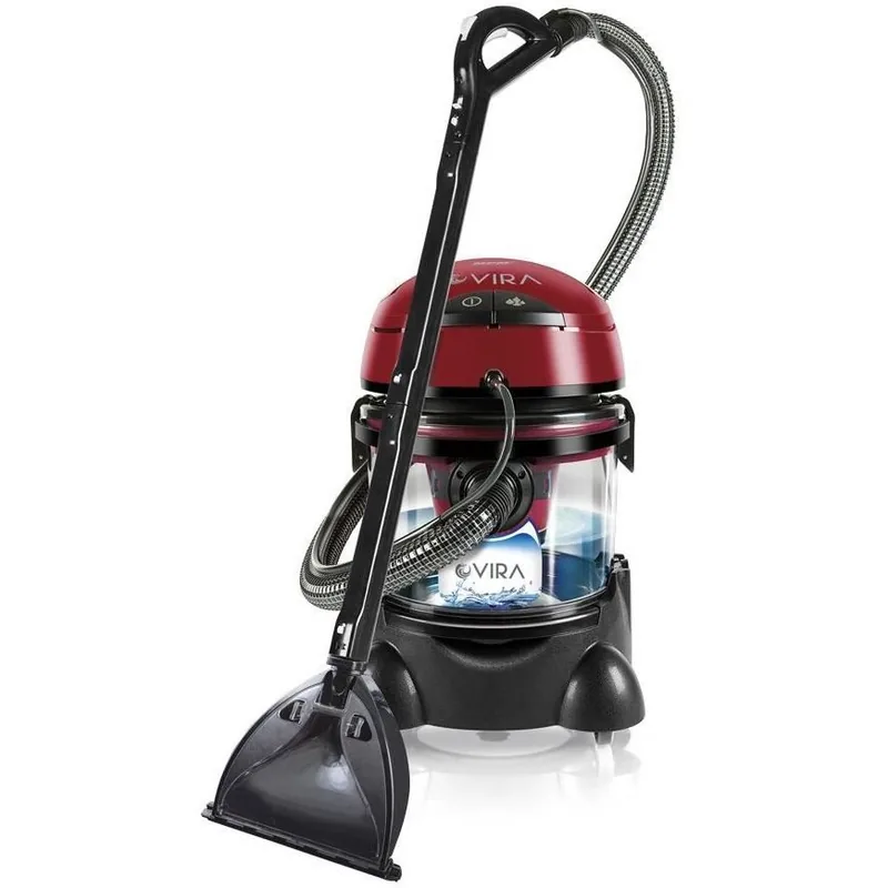Aspirator fara Sac MPM 4.5L 2400W HEPA Rosu Negru
