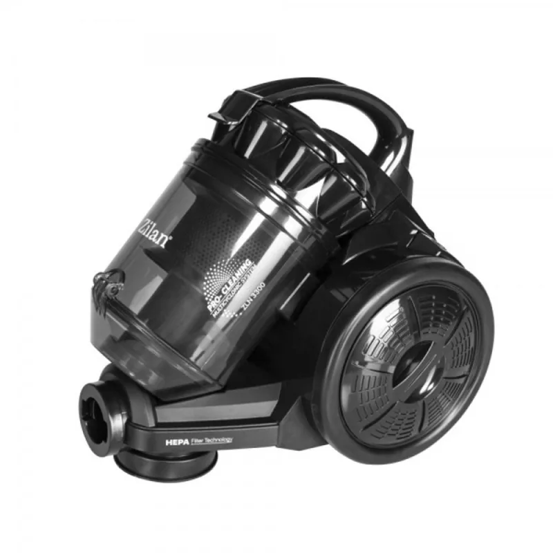 Aspirator Fara Sac Zilan 2.5L 700W Filtru HEPA13 Negru