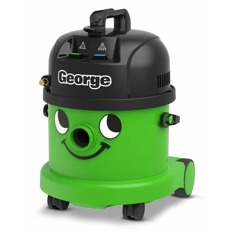 Aspirator Wet&Dry Numatic Cu Sac De Praf 1200W 9L/15L HEPA Verde Negru