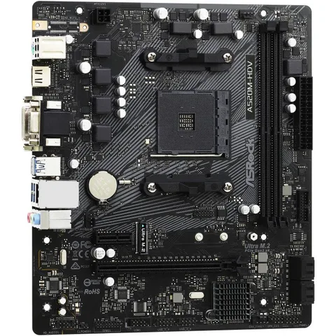 Asrock A520M-HDV 90-MXBE50-A0UAYZ