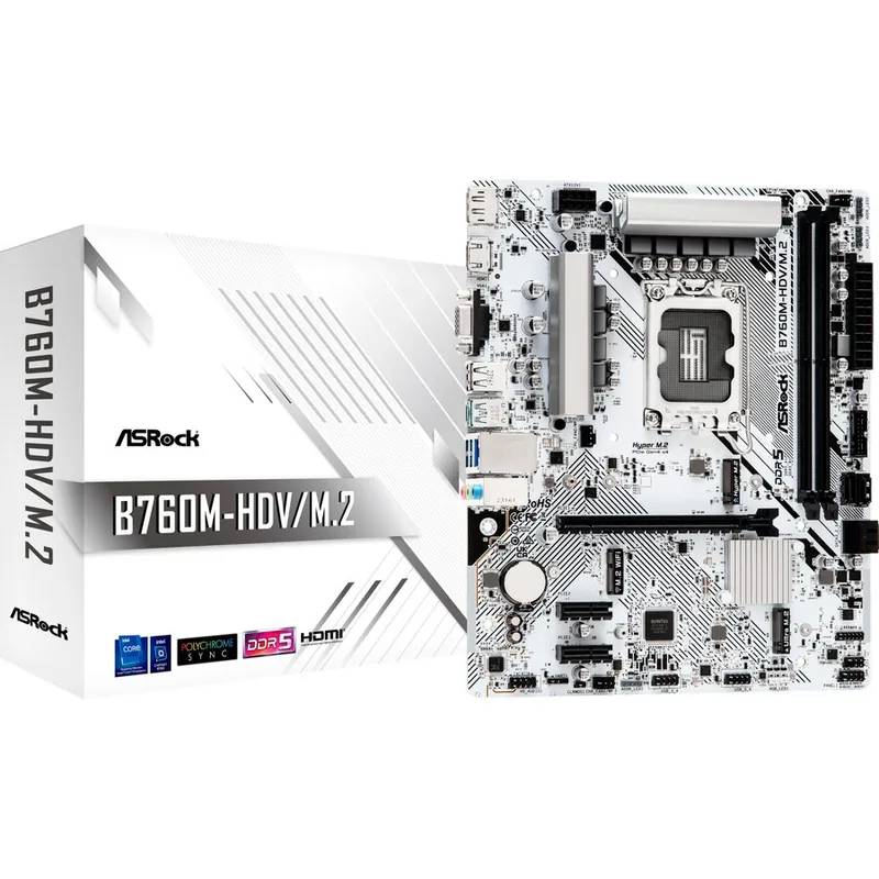 ASRock B760M-HDV/M.2 90-MXBMJ0-A0UAYZ