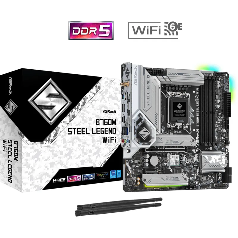ASRock B760M Steel Legend WiFi DDR5