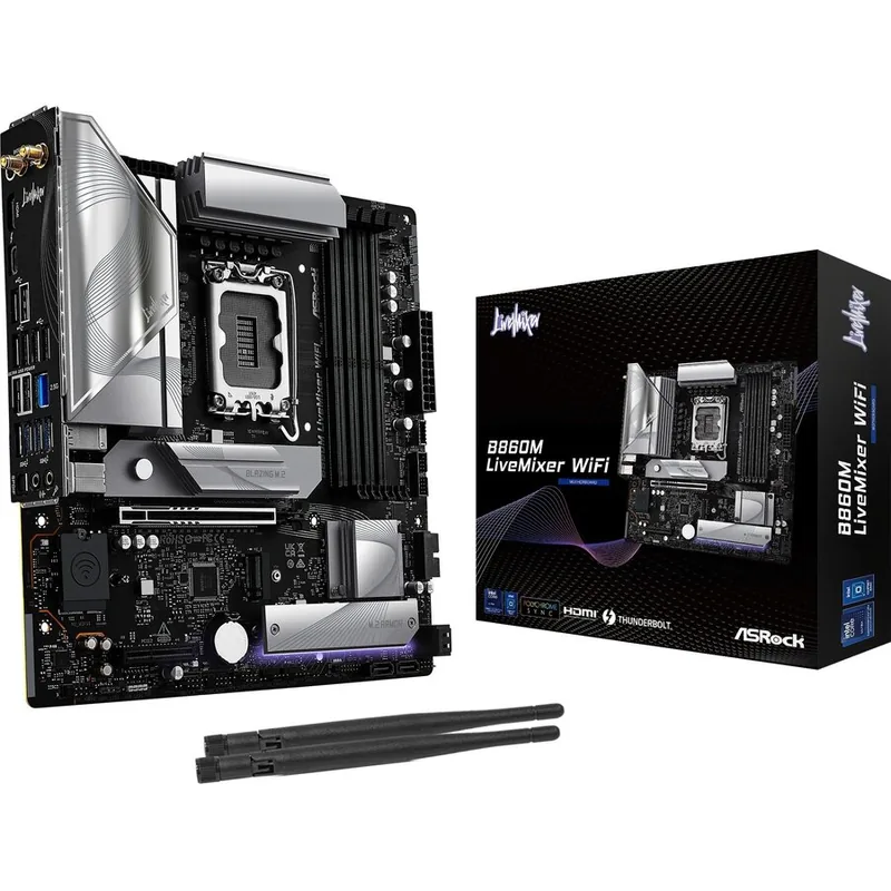 Asrock B860M LiveMixer WiFi