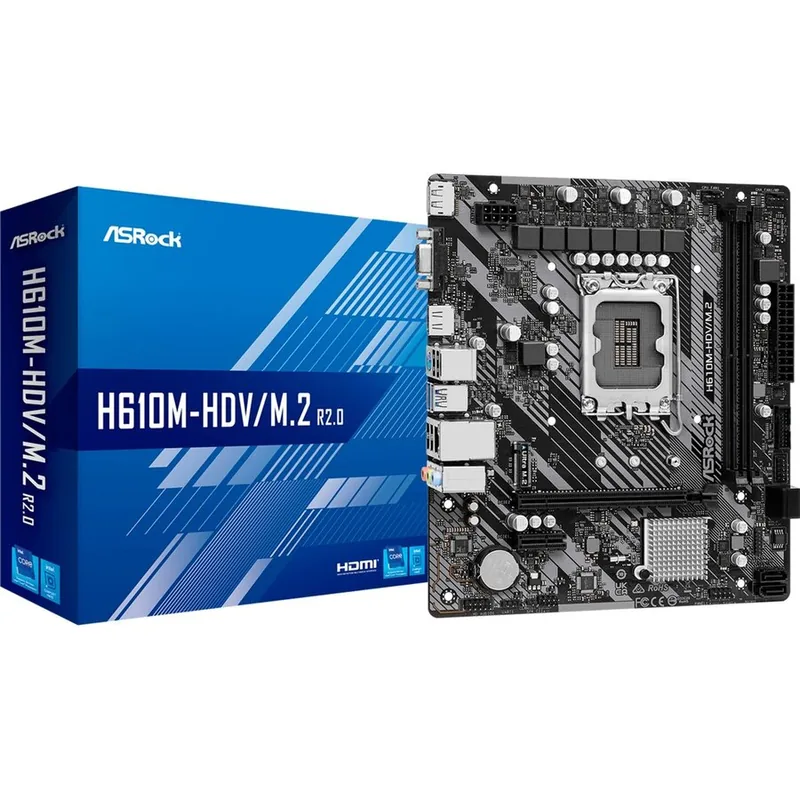 Asrock H610M-HDV/M.2 R2.0 Socket 1700 mATX