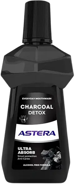 Apă de Gură Astera Charcoal 300ml