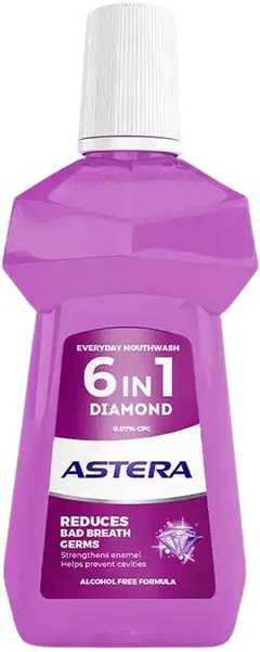 Apă de Gură Astera Diamond 6 in 1 300ml