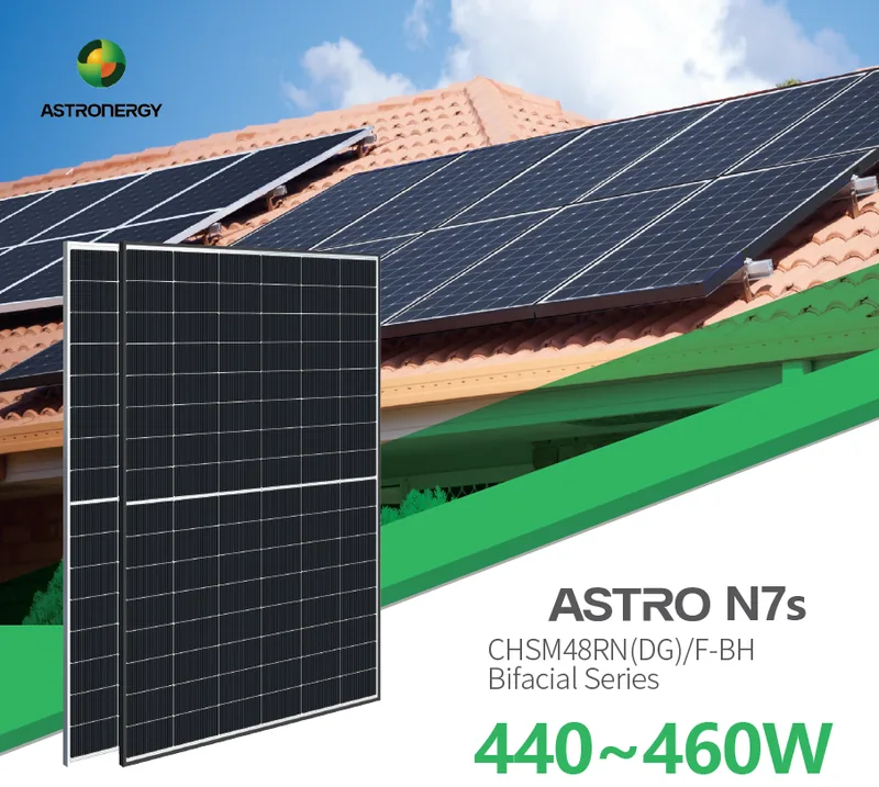 Astronergy ASTRO N7s 455W Bifacial Cadru Negru