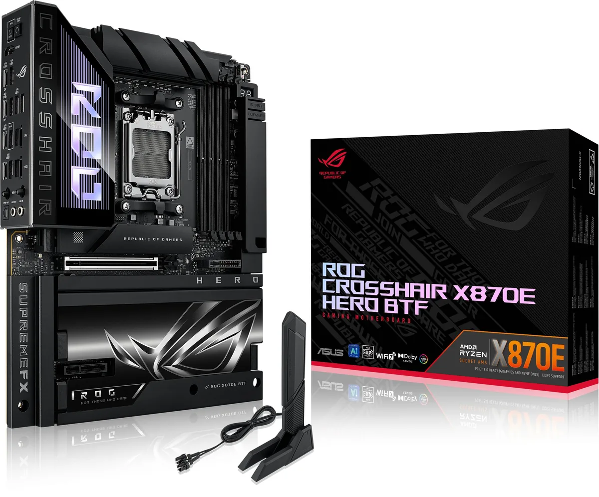 ASUS ROG Crosshair X870E Hero BTF