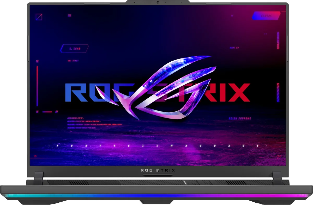ASUS ROG Strix G16 G614PR RV022W Ryzen 9 32GB RAM 1TB RTX 5070 Ti 16'' WUXGA 165Hz Gri