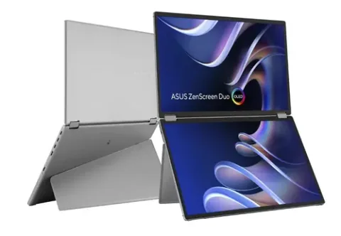 ASUS ZenScreen Duo OLED Argintiu