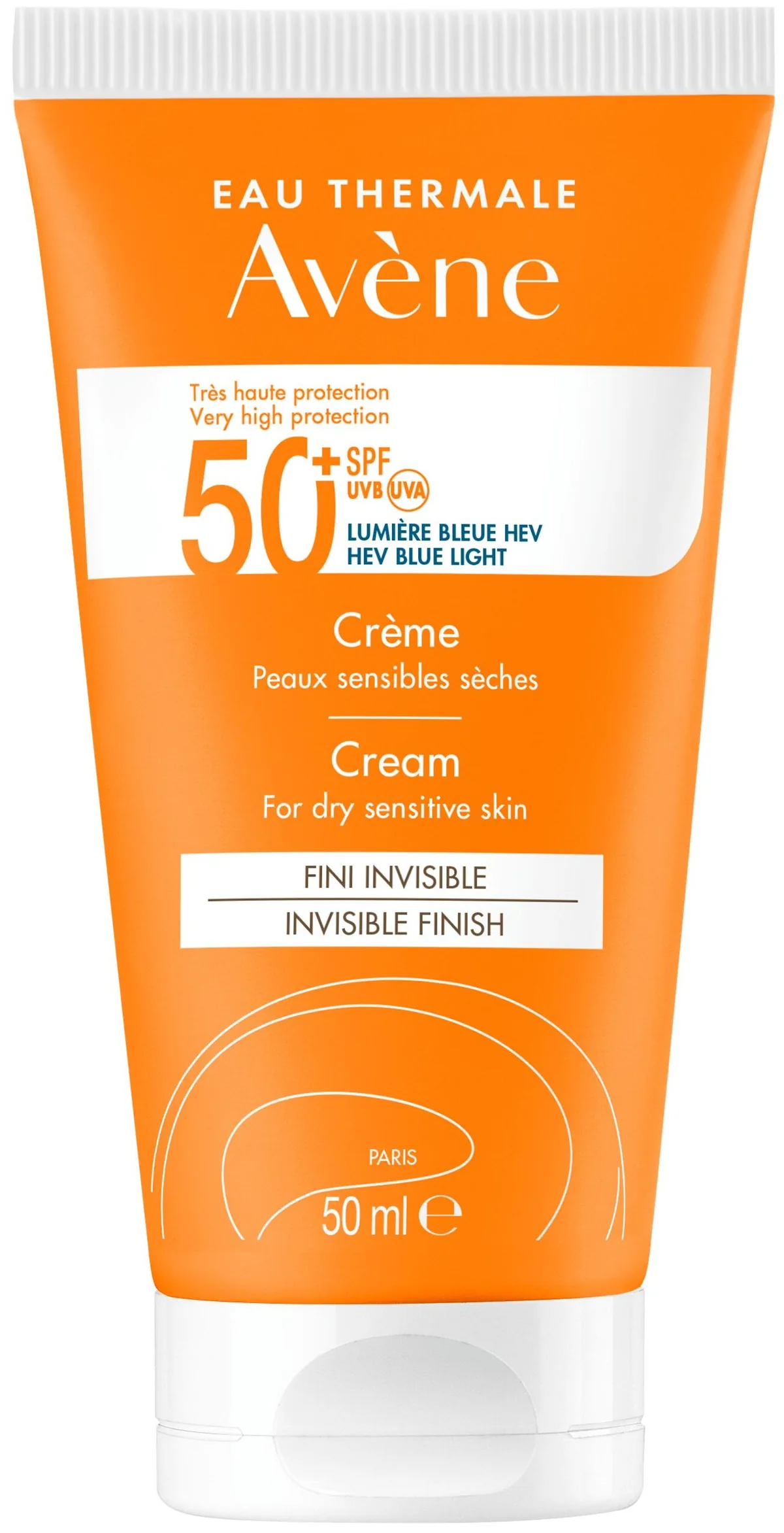 Cremă Solară pentru Față Avène Sun SPF50+ 50ml
