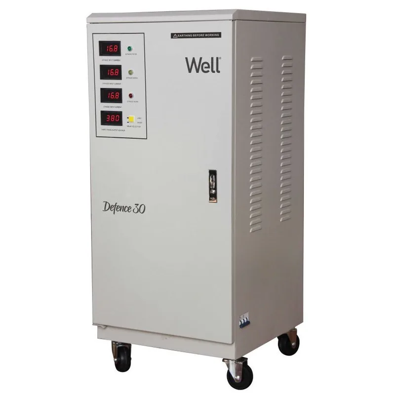 Well AVR-SRV/TRI-DFC30KVA-WL Trifazat Cu Servomotor