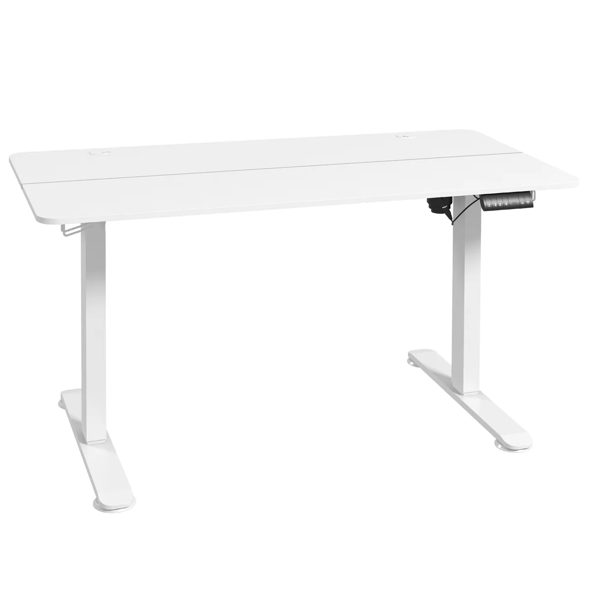 Birou Electric Reglabil Vinsetto 140x70cm Alb