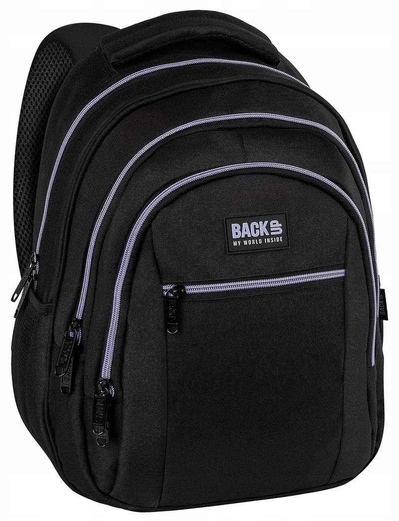 BackUp 8 O 3 Compartimente Negru