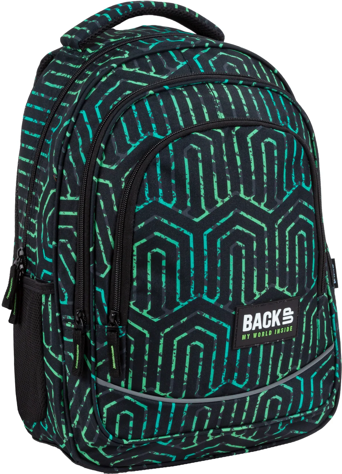 BackUp X 3 Compartimente Antique Green