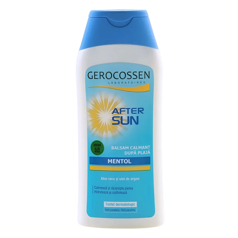 Balsam Dupa Plaja Gerocossen After Sun Calmant cu Mentol 200ml