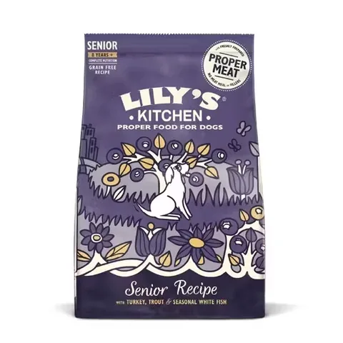 Hrana Uscata Caini Lilys Kitchen Turkey & Trout Senior Recipe 7kg